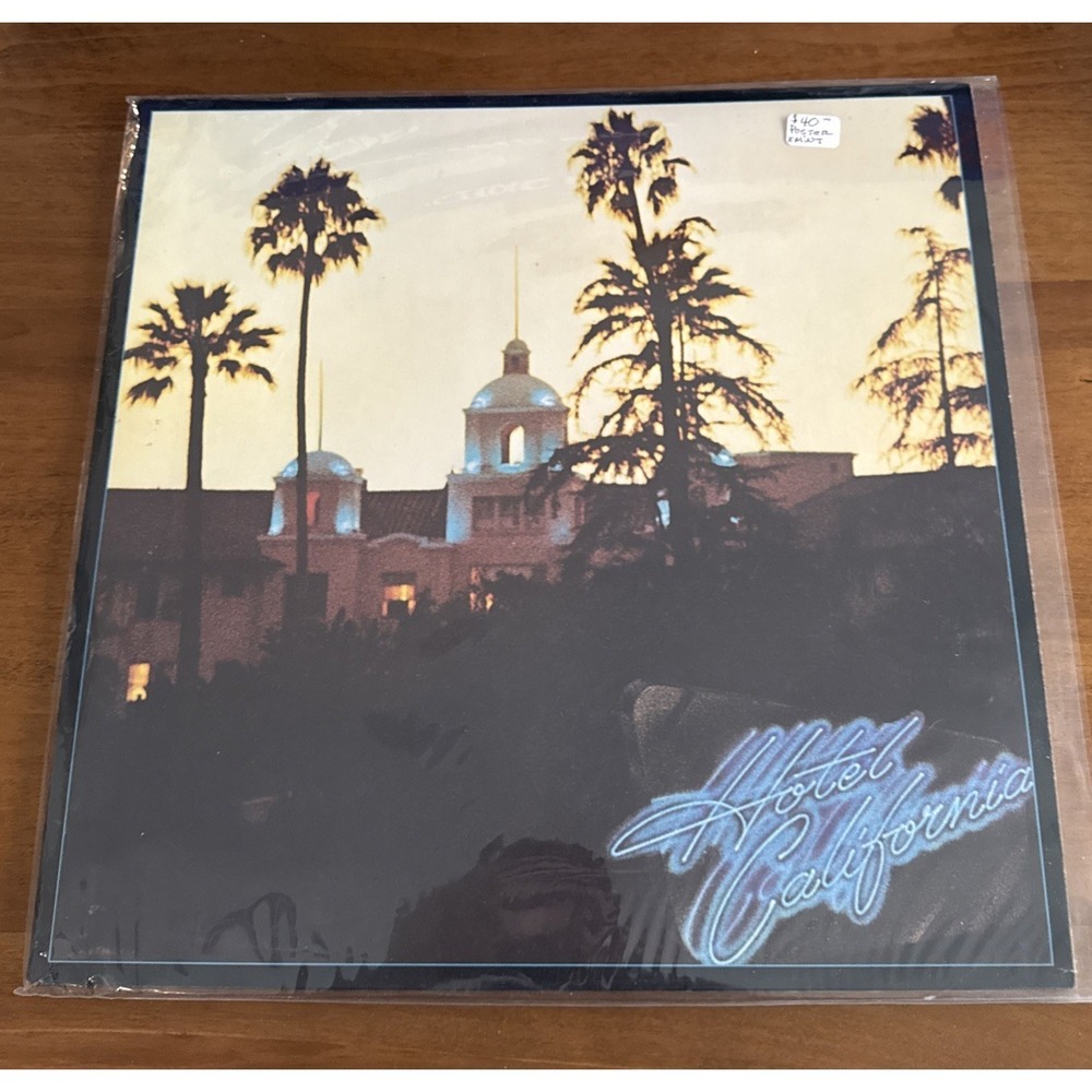 Eagles - Hotel California Vinyl Album Mint Condition With New Poster